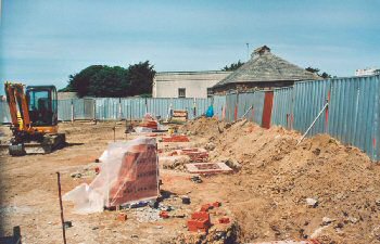 Works under way at Barkhouse Green. Photo: Chris Jewell